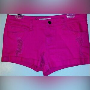 Super Cute Forever 21 Pink Denim Shorts